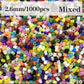 2.6mm/1000pcs Bag Mini Perler Hama Beads Iron Beads for Kids Diy Puzzles High Quality Handmade Gift Toy