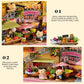 DIY Wood DollHouses Handmade Funny Box Theatre Miniature Box Cute Doll Houses Assemble Kits Gift Wooden Toys For Girls