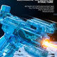 Gatling Rotating Electric Water Gun with Light-Up High Speed Continuous Shooting Powerful Water Blaster Summer Outdoor Toy