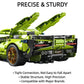 1:14 RC Technic MOC Sports Car Blocks,1280PCS Bricks with Built-in Motor,DIY Assemble Remote Racing Car Model