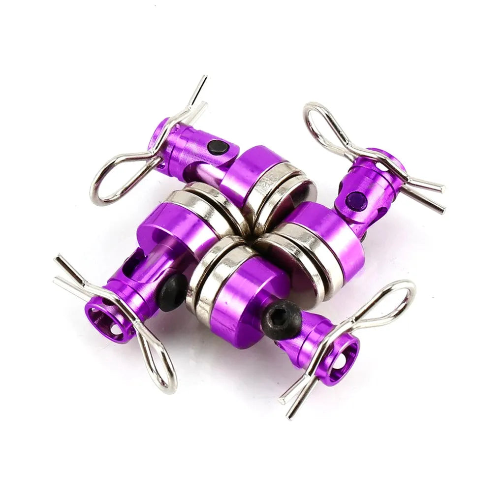 4Pcs RC Car Metal Strong Magnet Body Shell Column Post for 1:12 1:10 Traxxas Hsp Tamiya AXIAL SCX10 Body Mount Clips