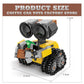 Space Mini Robot MOC Building Bricks Toys 217Pcs Tracked Bot Model Classic Movie Sci-Fi Blocks Dolls Kids Adult Christmas Gifts