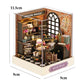 Doll House Kit Mini DIY Flower House Handmade 3D Puzzle Assembly Building Toys Home Bedroom Decoration With Furniture DollHouses