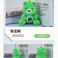 Care Bears Sitting Plush Keychain 12cm Cute Bag Pendant Kawaii Stuffed Toy Car Charm Squishy Soft Doll Decor Ideal Holiday Gift