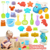OceanX 15-in-1 Beach Explorer Kit - STEM Sand & Water Play Set with Detachable ATV & Hydraulic Shovel