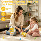 Electronic Dancing Squid Toys with Light&Music Funny Induction Lying Flat Squid Toddler Interactive Development Tummy Time Gifts
