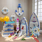 216PCS unfinished DIY wooden pirate knife set, wooden handmade painting crafts, suitable for various parties, party gifts