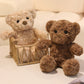 30cm Cute Twisted Little Teddy Bear Plush Toy Adorable Stuffed Animal with Soft Twisted Teddy Bear Perfect Gift for Girl or Kids