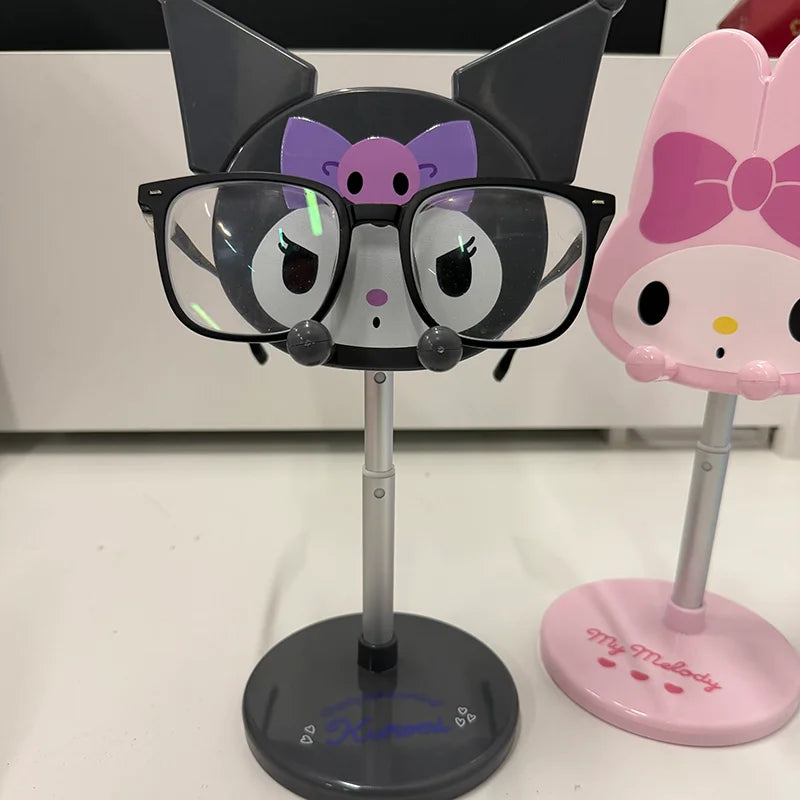 Cute Melody adjustable desktop phone ipad stand multi angle lazy holder portable desk support for watching drama online class