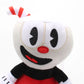 New 25cm Adventure Game Cuphead Plush Toy Mugman The Devil Legendary Chalice Plush Dolls Toys for Children Gifts