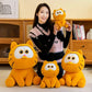 25CM Garfield Stuffed Plush Doll Kawaii Plushie Toy Cartoon Anime Cat Plush Decoration Gift