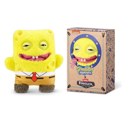 Original Fuggler Patrick Star‌ Plush Toys 22cm Ugly Monster Spongebob Squarepants Cute Tooth Monster Fill Plush Dolls Toys Gifts
