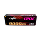 CNHL 2S 3S 4S Lihv Battery 7.6V 11.4V 15.2V 8200mAh 9000mAh 120C HV HardCase With EC5 Plug For RC Car Boat Airplane Truck Truggy