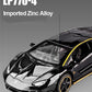 1/32 Cars Toys Auto To Scale Lambor LP770 Diecast Model Cars Alloy Autos Toys Gift for Boys Pull Back Light Music Kids Car