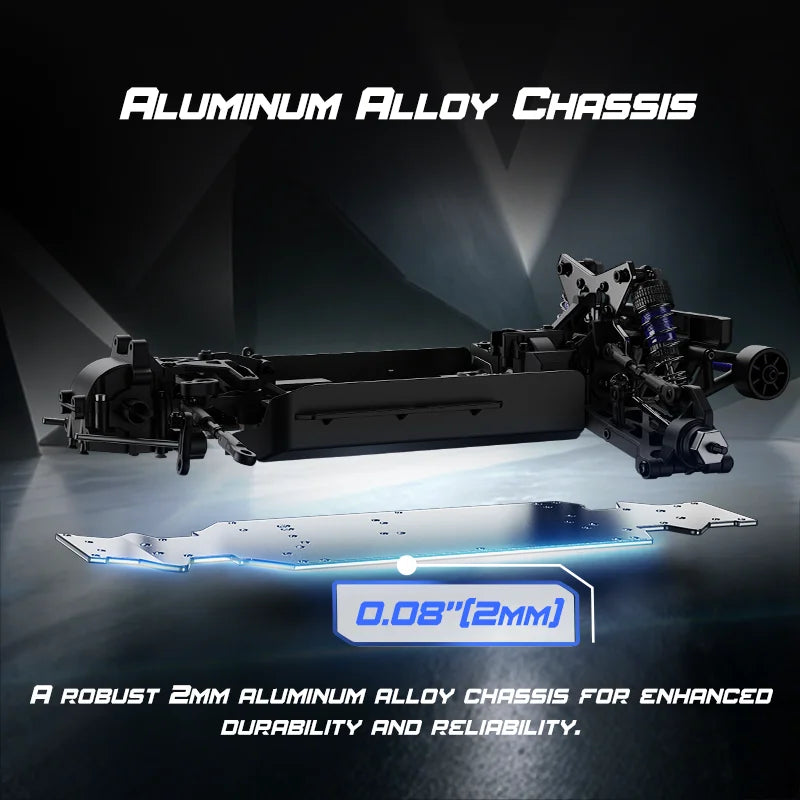 JIUSI PT14R MT14R 1/14 4WD RC Car 80km/h Brushless 2.4G Remote Control Racing Car High Speed Off-road RC Truck 3S 35C 2200mAh