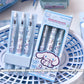 3Pcs Genuine Sanrio Hello Kitty 0.5MM Gel Pens Kawaii  Cinnamoroll Kuromi Black Pen Student Stationery Supplies School Gifts