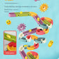 Baby Bath Toys Wall Bathtub Toy Assembling Slide Wind-Up Duck Slide Bathroom Shower Tracks Water Toys for Toddlers Kids Gifts