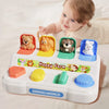 Montessori Baby Pop Up Animals Toy Interactive Sensory Toys for Toddlers Developmental Educational Toy for Boys Girls 6-12 Month