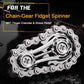 Chain Tooth Mechanical Flywheel Fidget Spinner Antistress Anxiety Metal Bike Chains Spinner EDC Toys for Children Adult Hand Toy