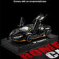 1/32 Cars Toys Auto To Scale Lambor LP770 Diecast Model Cars Alloy Autos Toys Gift for Boys Pull Back Light Music Kids Car