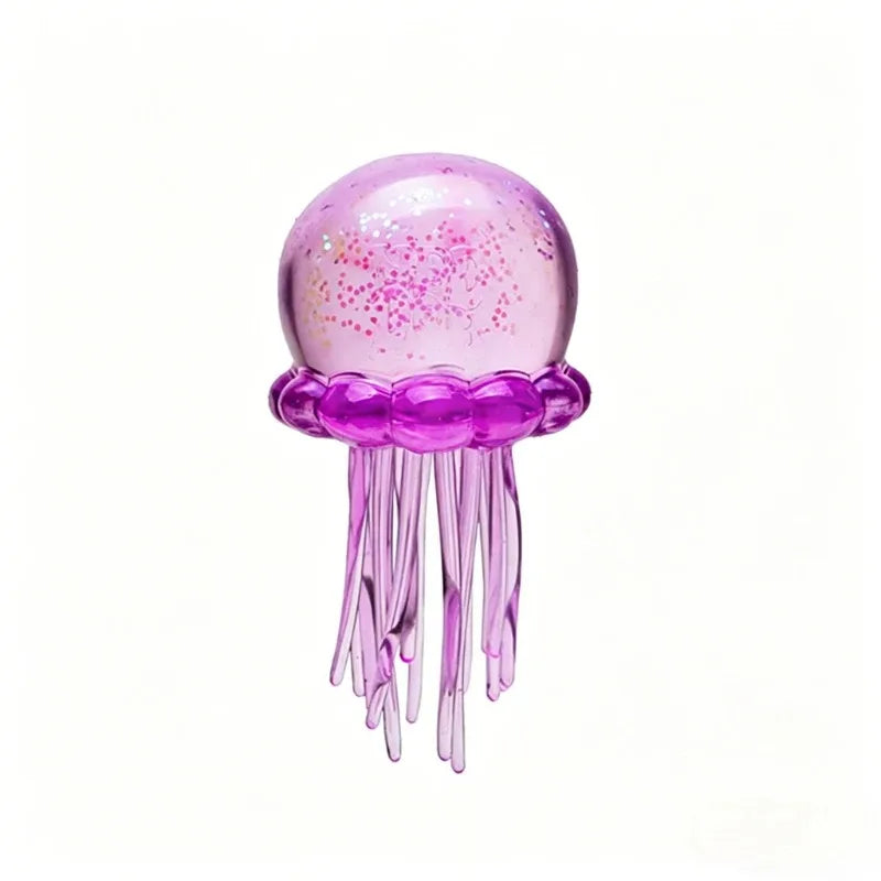 Kawaii Jellyfish Maltose Squishy Toy Super Soft Colors Cute Jellyfish Modeling Stress Relief Relax Fun Toy for Friends Gifts