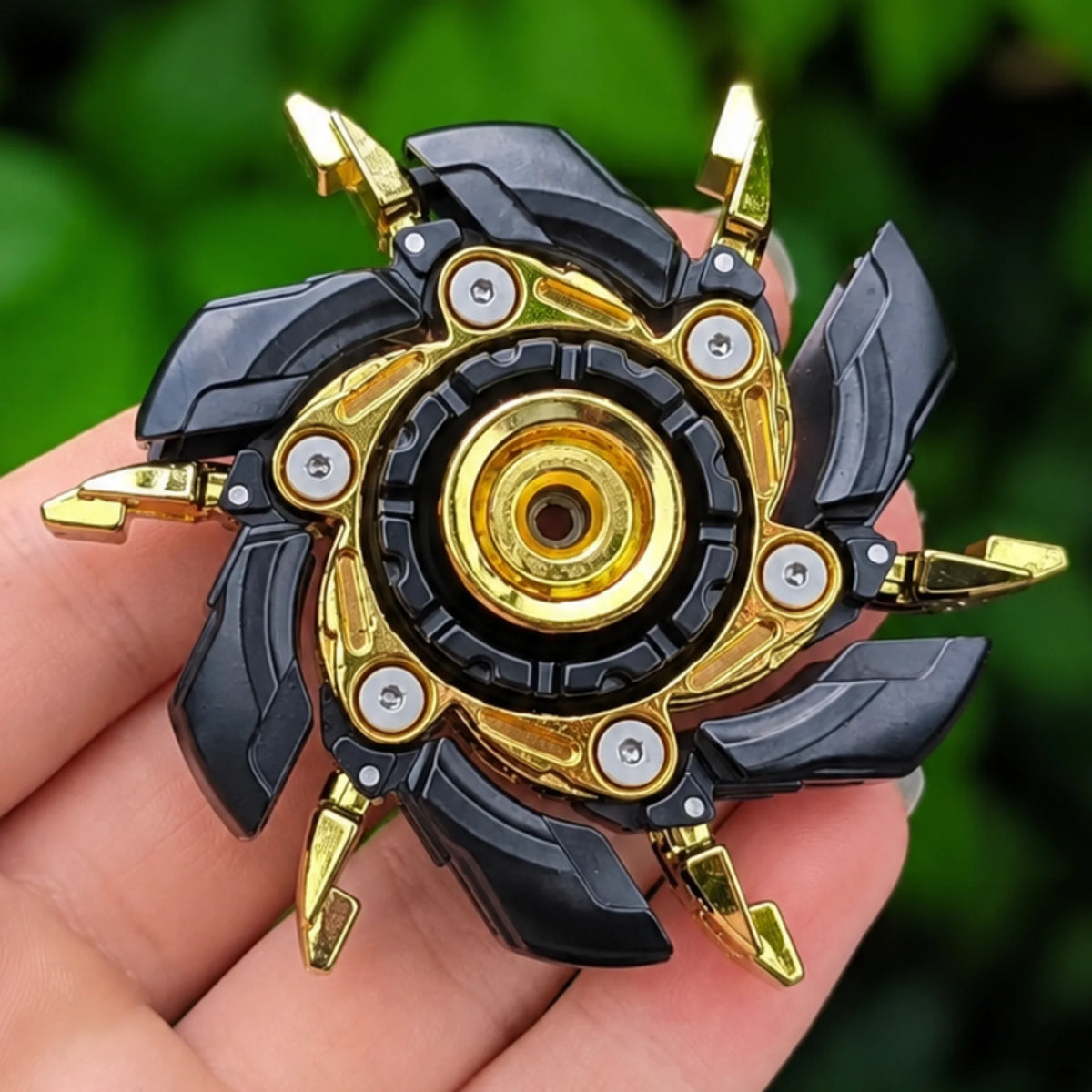 EDC Fidget Sliders Fidget Toys Stress Relief For Adults Magnetic Metal Irritable Mood Buster Open Armor Spinning TopFidget Toys