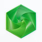 3D Printing Fractal Fidget Hexagon Stress Relief Artifacts Venting Toys For Children and Adults with Irritability and Depression