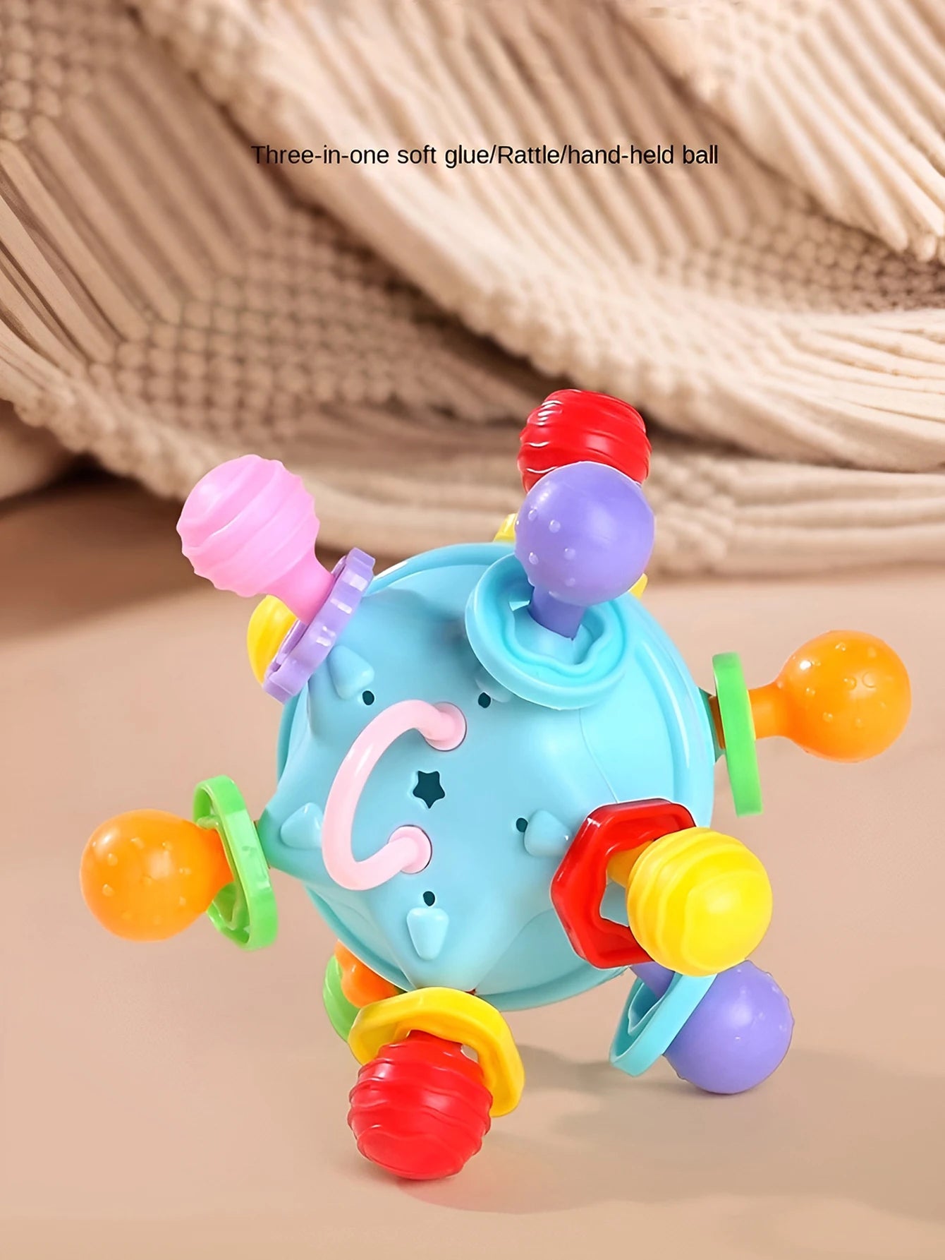 Manhattan Grab-and-Hold Baby Toy for Early Education and Intelligence Development - Suitable for Infants and Toddlers