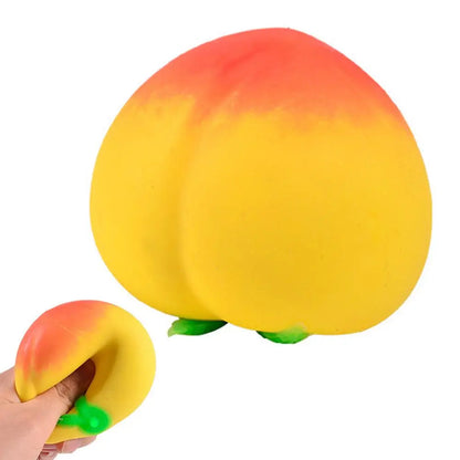 Soft Peach Fruit Squishy Toy Slow Rising Stress Relief for Kids & Adults Slow Rising Stress Relief Fidget Toy Novelty Gifts
