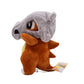 Cubone Plush Toy 7" Kola Doll, All Star Collection Cartoon Game Stuffed for Birthday Gift