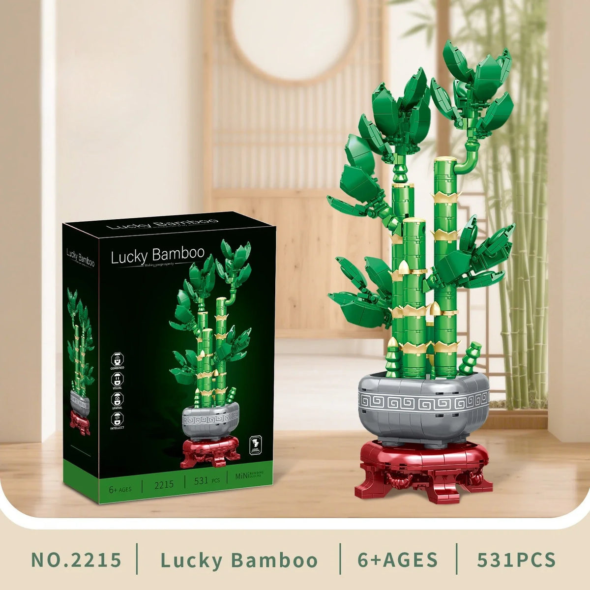 Orchid Building Blocks Flowers Bouquet Bonsai Plant Model Ornament Exquisite DIY Home Decorations Valentines Adult Child's Gifts