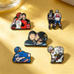 5 PCS'Heated Rivalry' Quote Enamel Pin TV Drama Baseball Uniform Brooch Lapel Pin Badge on Backpack Clothing Accessories Jewelry