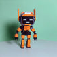GSBAN MOC K-VRC Love-Death-Robot 3 Faces 155PCS Bricks Animation Smart Future Robots Model Building Blocks Toys for