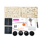 Solar Powered Lunar Rover for Children, DIY Manual Assembly of Physical Models, Children's Puzzle Training Technology Toys