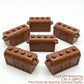 2/50/200PCS Millionaire Money Dollar USD MOC Building Blocks Toys Kids Collection Souvenir Gift Pretend Play Decoration Boy Gift