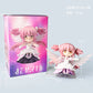 Magician Xiaoyuan Handmade Magic Girl Xiaomei Flame Animation anime Beautiful Girl Desktop Decoration