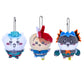 Cartoon yiji My Hero Academia Linkage Self-deprecating Bear Cute Pendant Bag Decoration Keychain Hachiware Usagi Plush Doll