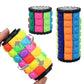 Color 3D Rotating Magic Cube Puzzle Color Tower Stress Relief Novel Magic Cube Children's Puzzle Toy Montessori Toy Gift