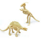12pcs/set Jurassic Dinosaurs Skeleton Model Archaeology Tyrannosaurus Pterosaur Home Decoration Toys For Christmas Gifts