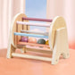Montessori Wooden Toys Coin Ball Busy Drum Teaching Aid Gifts Color Shape Cognition Match Educational Sensory Toy