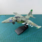 1:72 Scale Ukrainian Air Force Su-25 Frogfoot Attack Aircraft Plastic Snap Assembly Model Kit - Digital Camouflage Military Plan