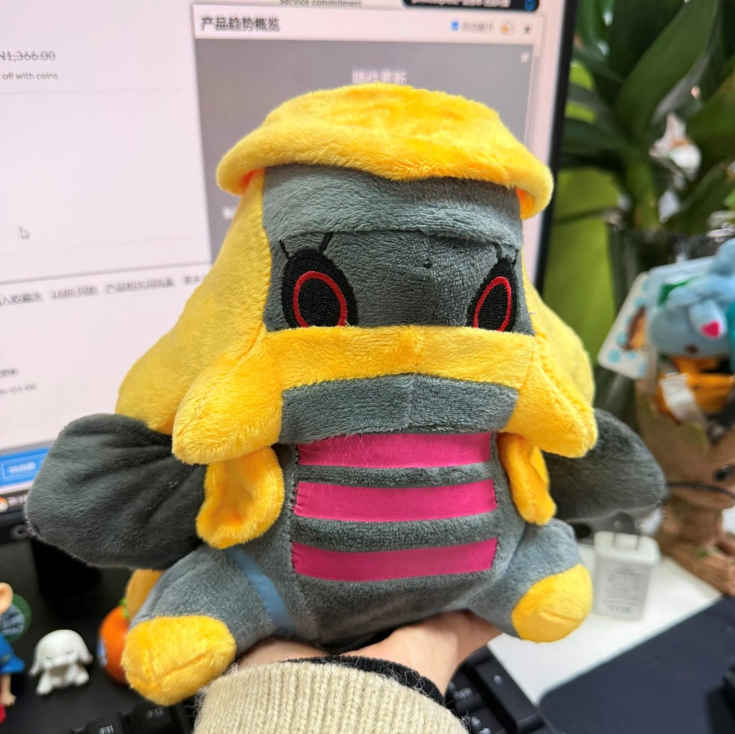 Hot Sale Pokemon Plush Origin Forme Giratina Stuffed Animal Cute Toy Anime Stuffed Toys Cute Plush Birthday Gifts for Kids
