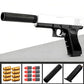 Shell Ejecting Best Pistol Gun Toy For Boy Real Toy Pistol Model Boys Christmas Gift Dropship