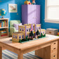 Barweer Springfield Elementary School Building Blocks Set 3500PCS Classic Anime Schoolhouse Construction Bricks Model Kit DIY Assembly Toys for Adults Ideal Birthday Holiday Gift Home Office Decoration Ornament Collection Dis
