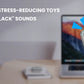 Sliding Cover Push Card Micro Creative Fingertip Gyroscope, with Diverse Shapes, EDC Stress-Relieving Office Desktop Toys
