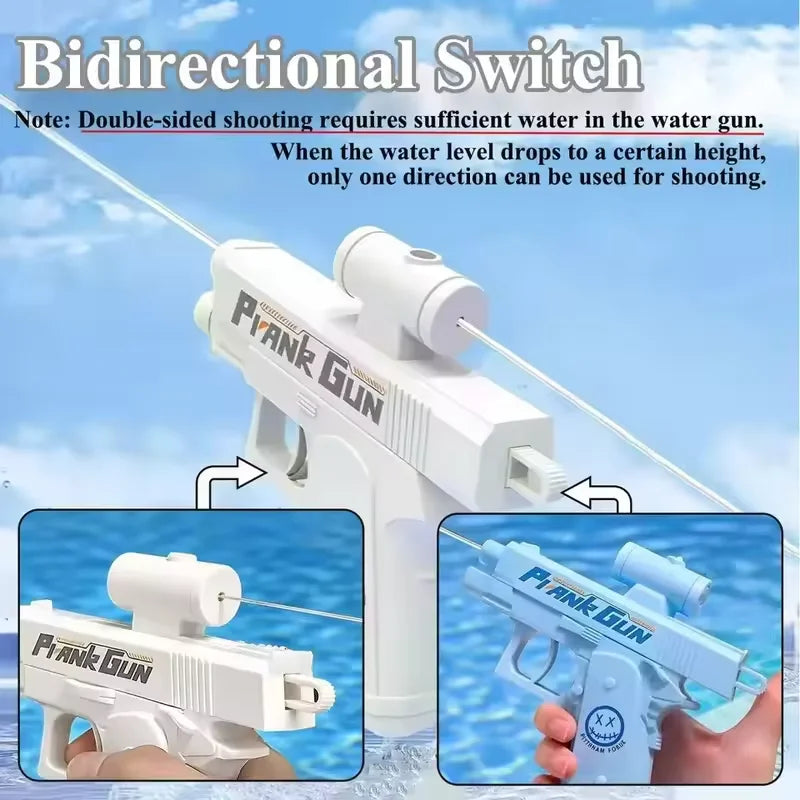 Summer Two-Way Water Gun Prank Water Gun Toy Stress Relief Small Pistol Fun Game Outdoor Adult Child Interaction Shoot Gift