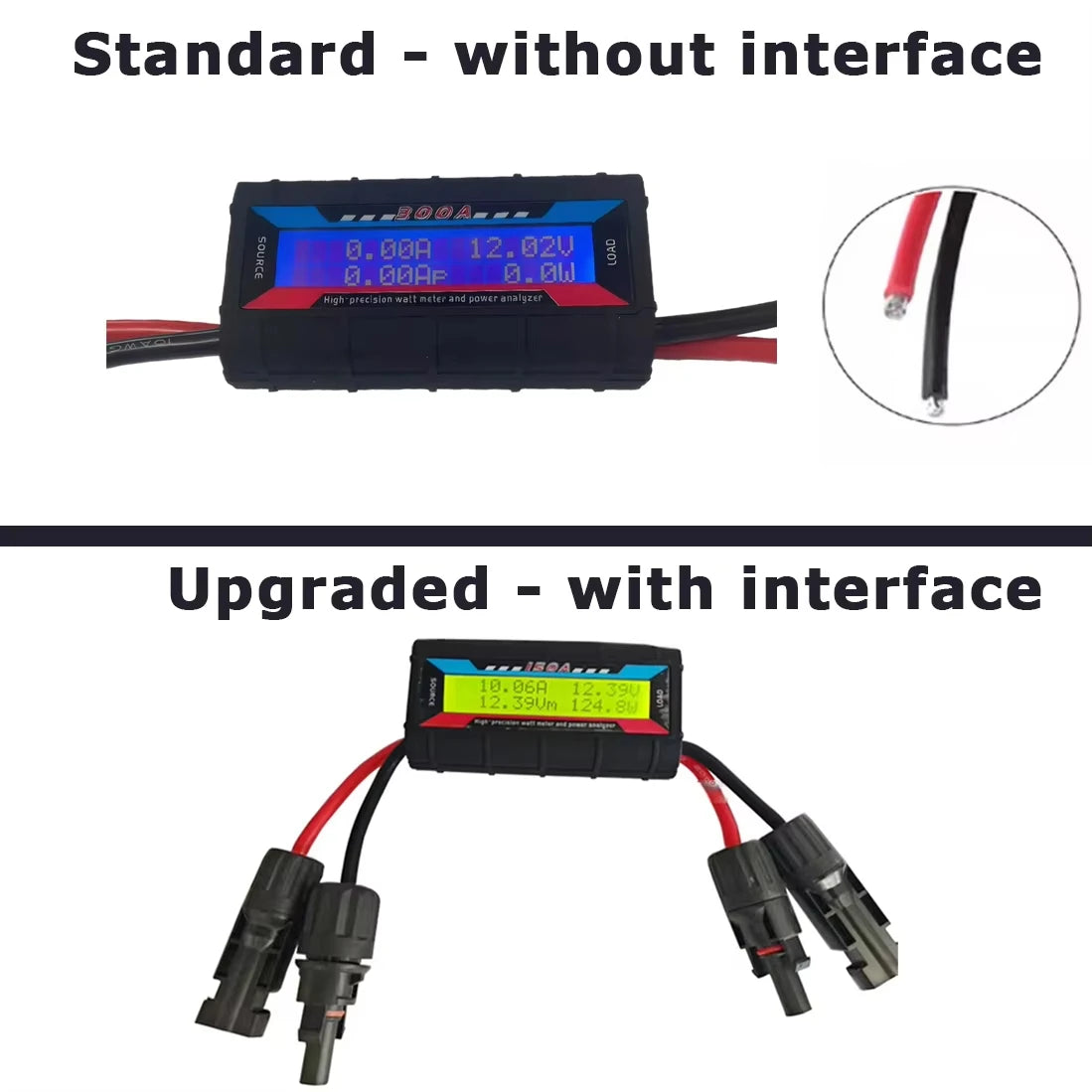 LCD 150A 200A 300A 60V Digital Wireless Battery Tester Watt Meter Power Volt Amp Monitor Analyzer RC Airplane Battery Analyser