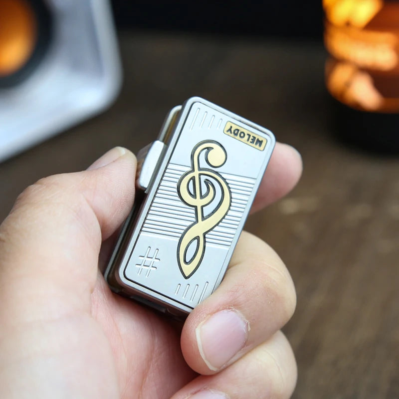 Melody Tuning Fork Mechanical  Slider EDC Haptic Fidget Machinery Fidget Slider Stress Relief & Relaxation Fidget Toy Adult Gift