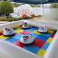 Outdoor Amusement Inflatable Bumper Car Go Kart Track Go Kart Race Tracks Without Cars