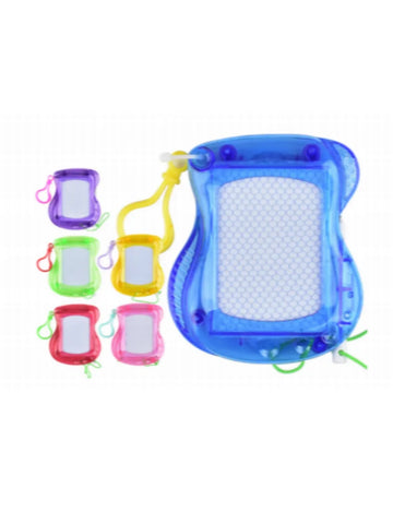 Mini Magnetic Drawing Board with Keychain, Erasable Doodle Pad for Kids 3-6, Birthday Gift